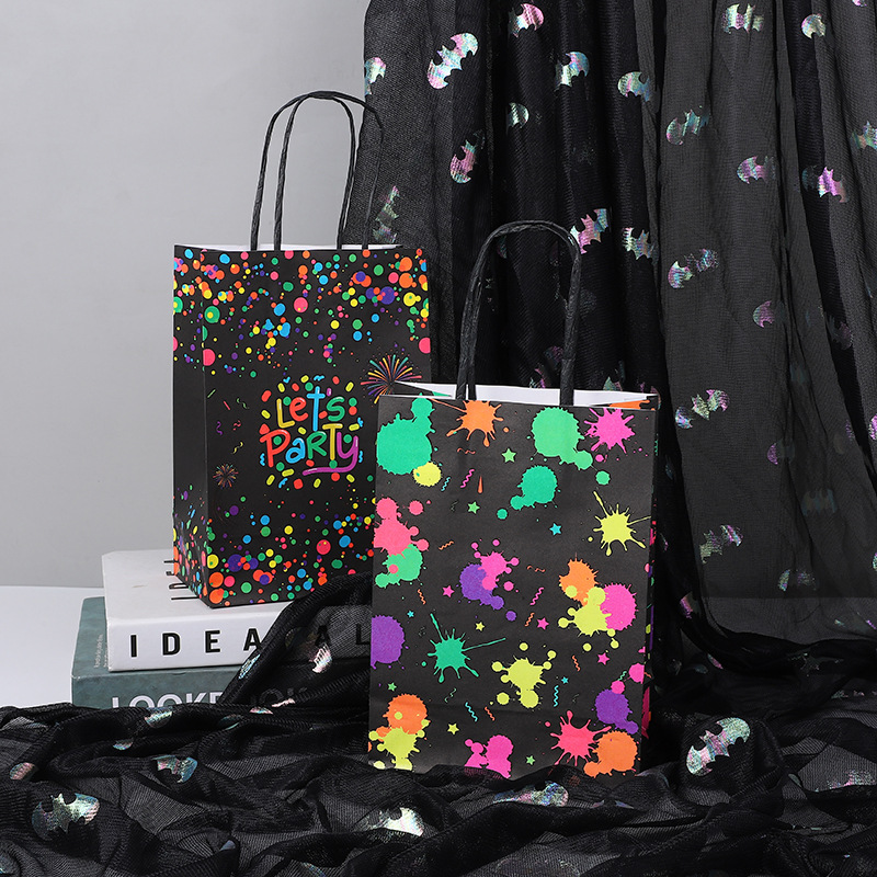 Glow In Dark Paper Gift Bag Ne - đánh giá và giá Let'S Party Event Supply