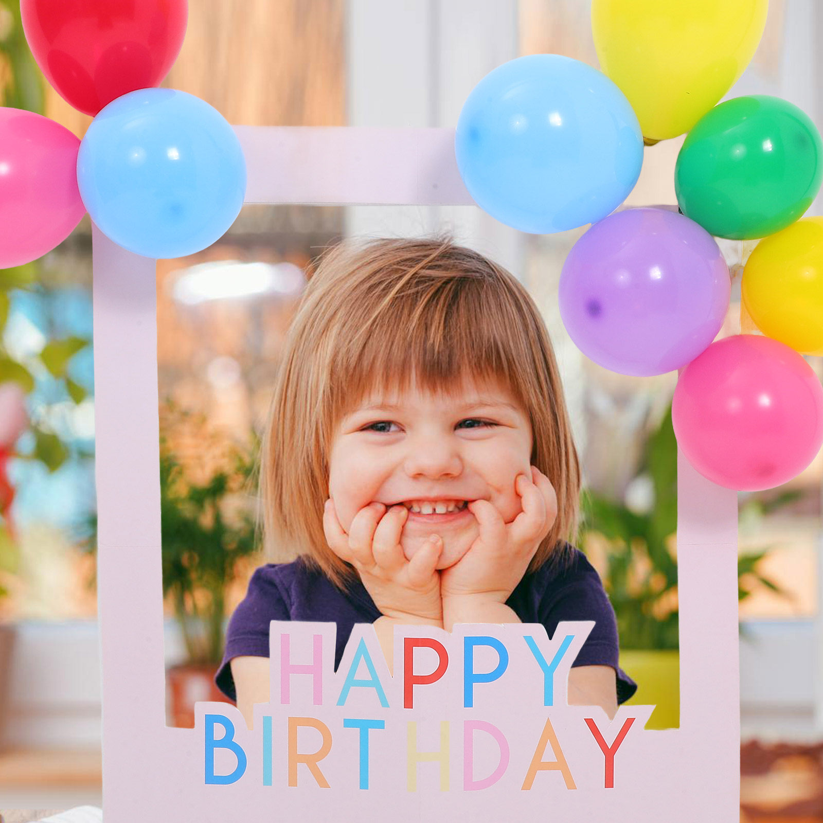 1Set Birthday Photo Booth Fram - đánh giá và giá Photo Booth Frame
