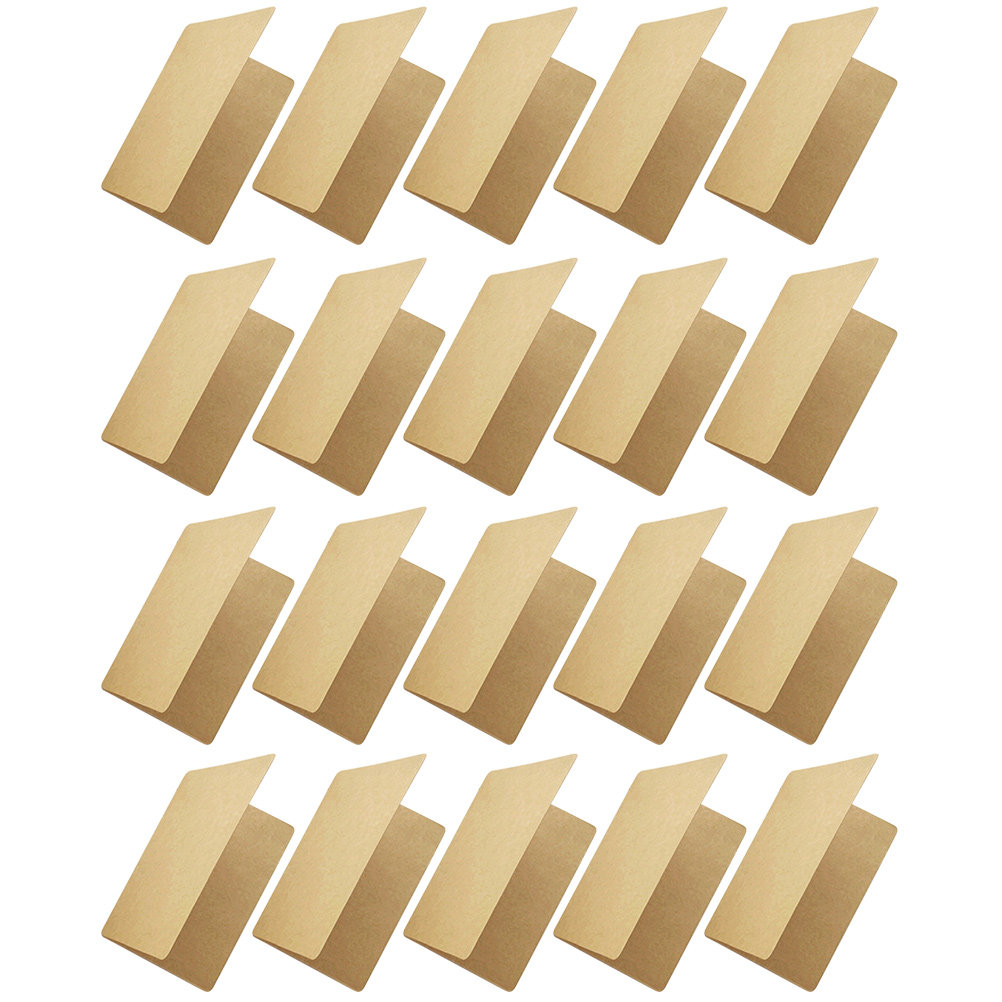 20Pcs Rustic Blank Note Cards  - đánh giá và giá Papercraft Supply Invitation
