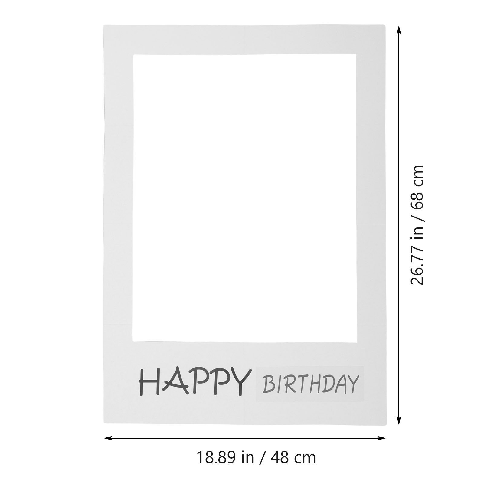 Birthday Photo Props Paper Fra - đánh giá và giá Photo Booth Frame