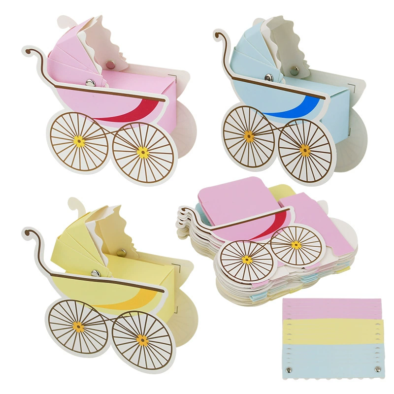 15Pcs Cute Baby Carriage Shape - đánh giá và giá Event Party Box