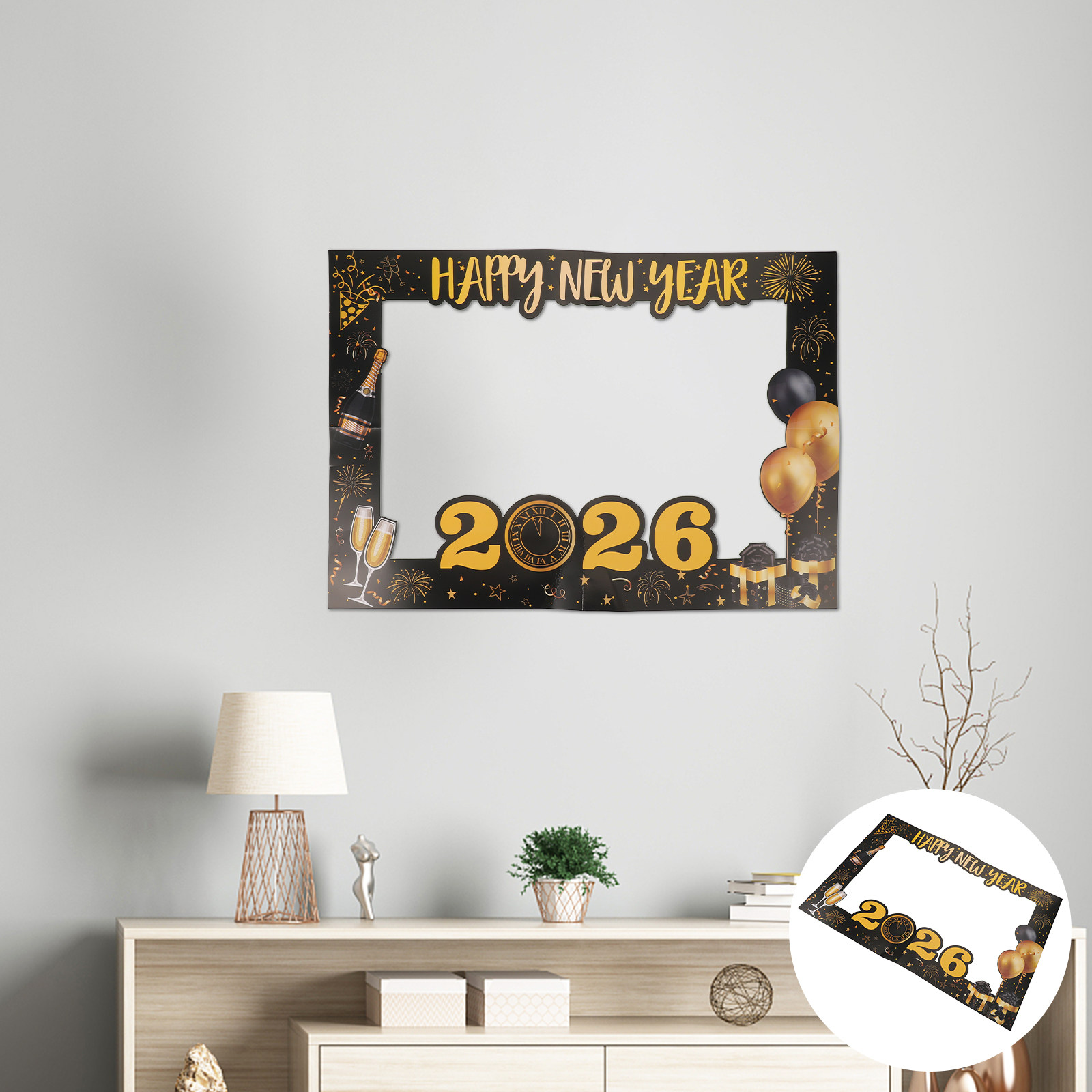 Large Handheld Cardboard New Y - đánh giá và giá Photo Booth Frame