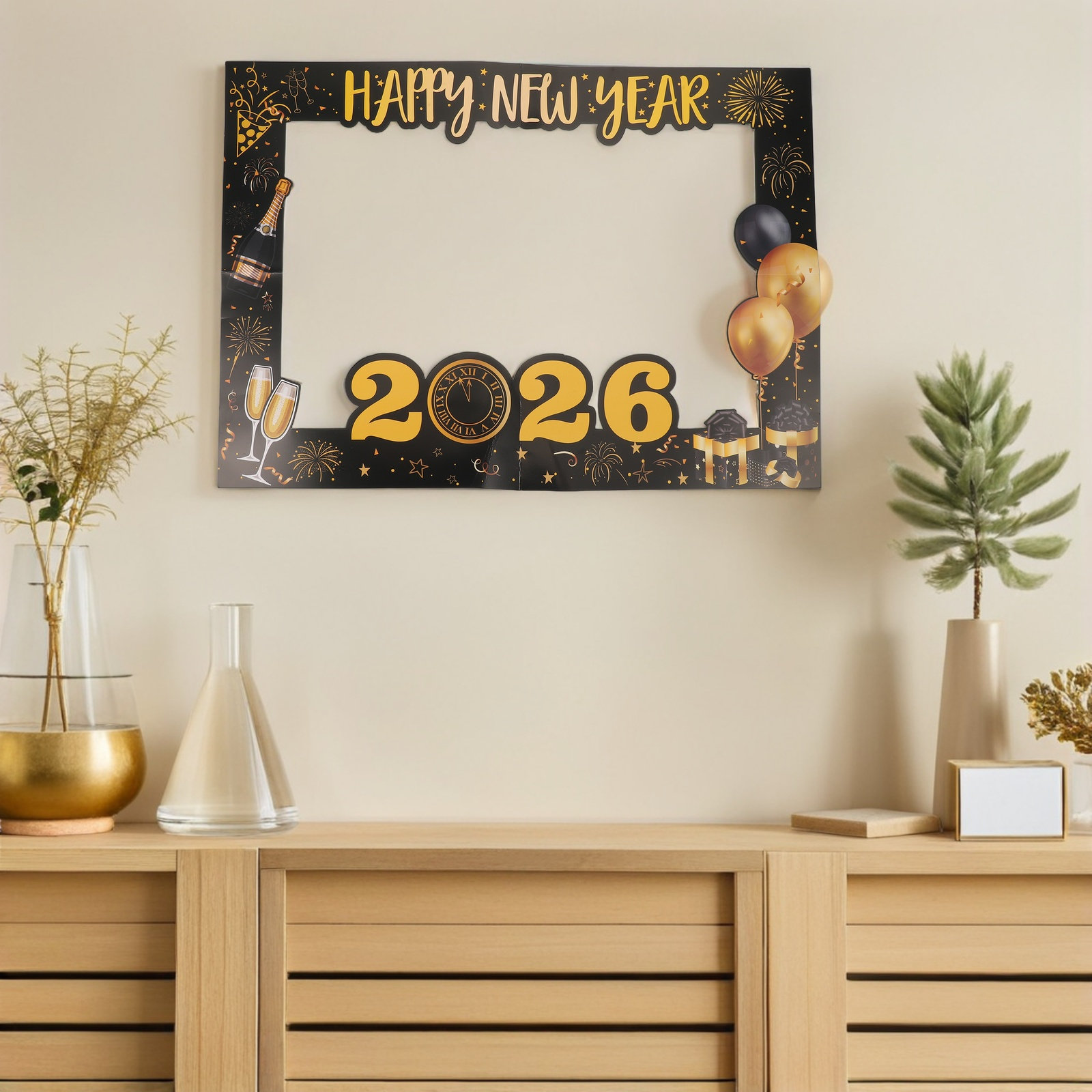 Large Handheld Cardboard New Y - đánh giá và giá Photo Booth Frame