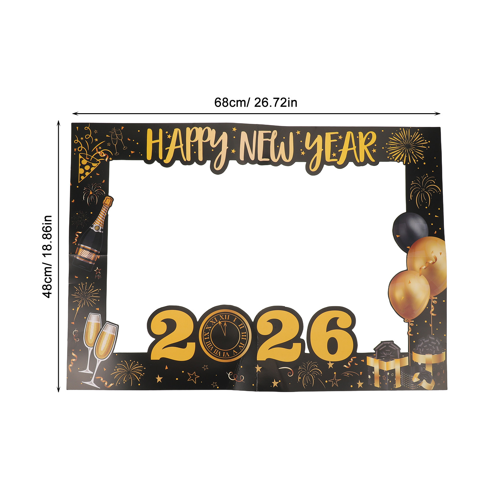 Large Handheld Cardboard New Y - đánh giá và giá Photo Booth Frame